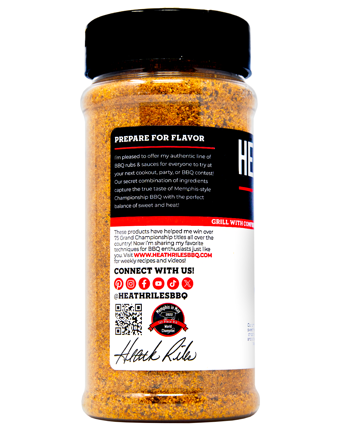Heath Riles BBQ Honey Chipotle Rub