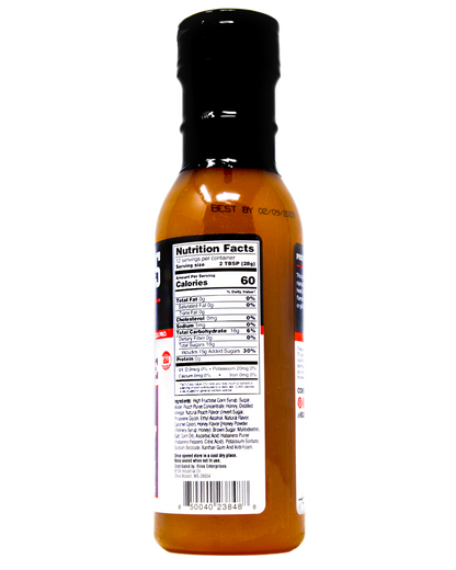 Heath Riles Hot Honey Peach BBQ Glaze