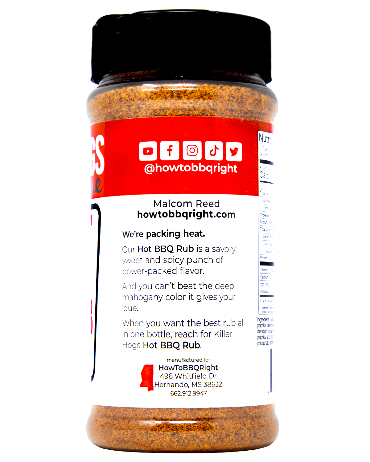 Killer Hogs Hot BBQ Rub