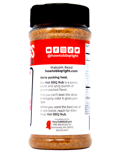 Killer Hogs Hot BBQ Rub