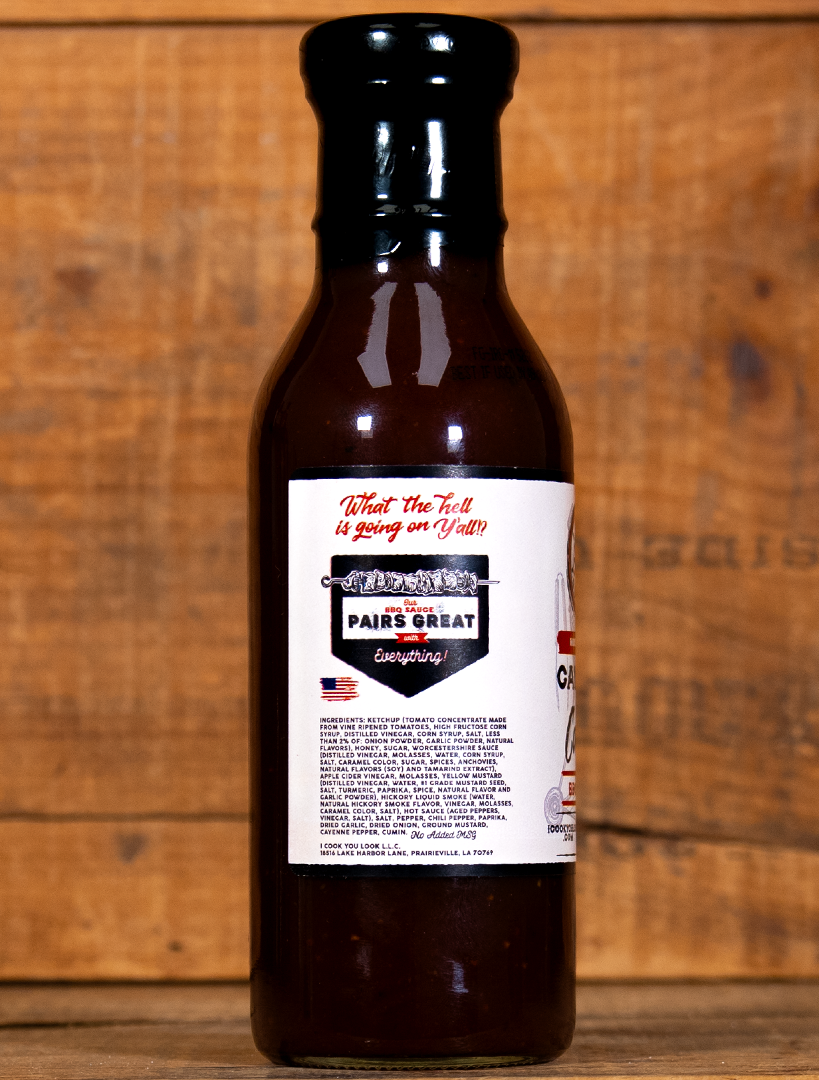 I Cook You Look Cayenne Candy BBQ Sauce