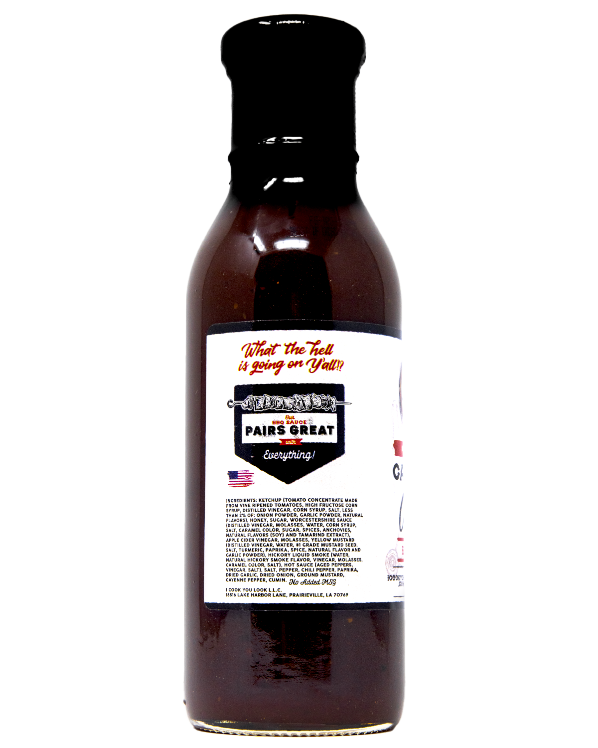 I Cook You Look Cayenne Candy BBQ Sauce