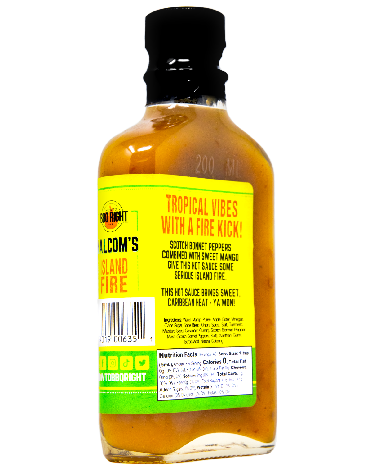 Malcom's Island Fire Hot Sauce