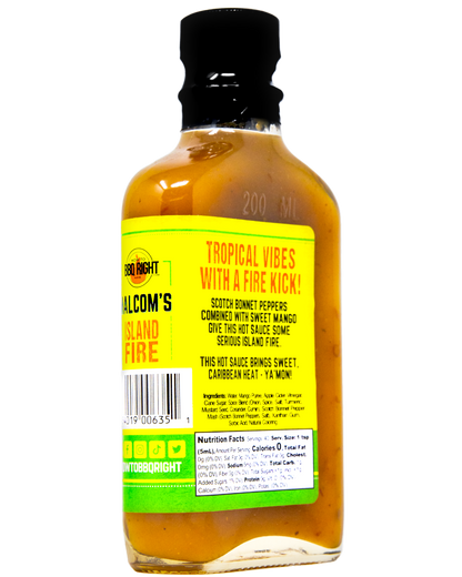 Malcom's Island Fire Hot Sauce