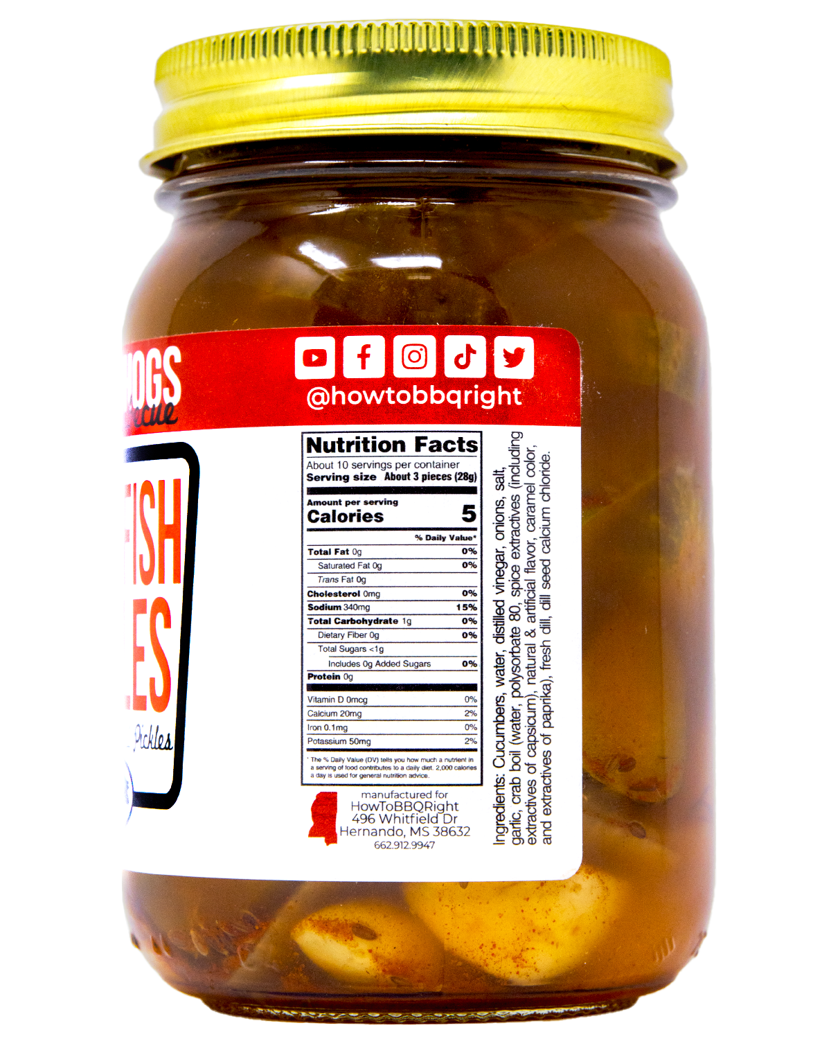 Killer Hogs Crawfish Pickles