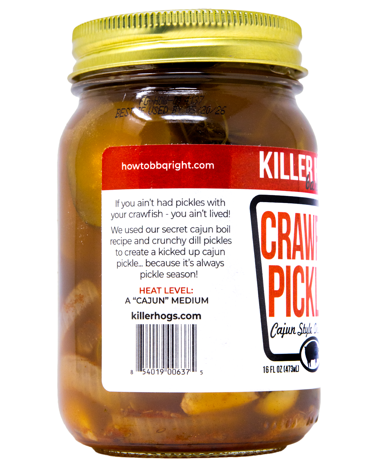 Killer Hogs Crawfish Pickles