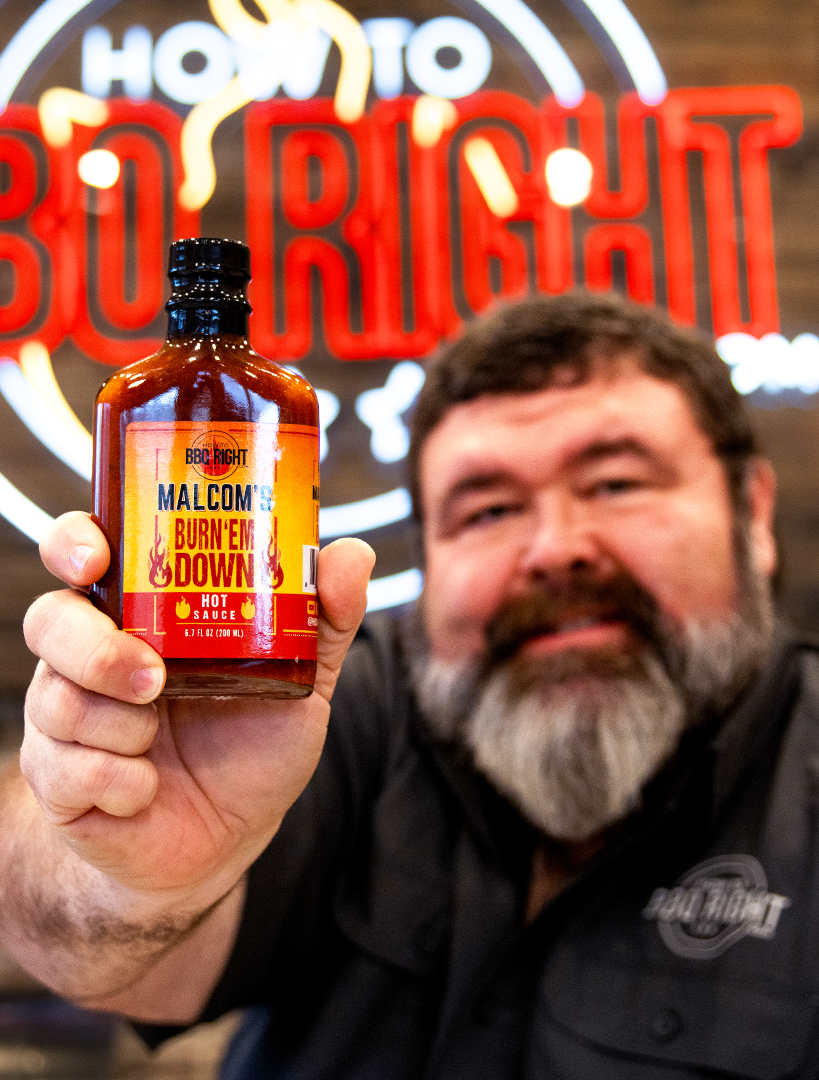 Malcom's Burn 'Em Down Hot Sauce