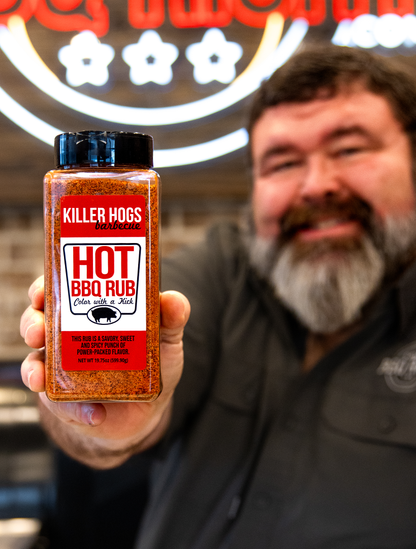 *NEW SIZE* Killer Hogs Hot Rub 28oz Shaker