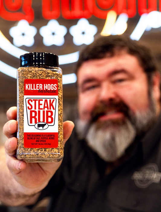 *NEW SIZE* Killer Hogs Steak Rub 28oz Shaker