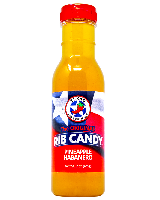 Texas Pepper Jelly Pineapple Habanero Rib Candy
