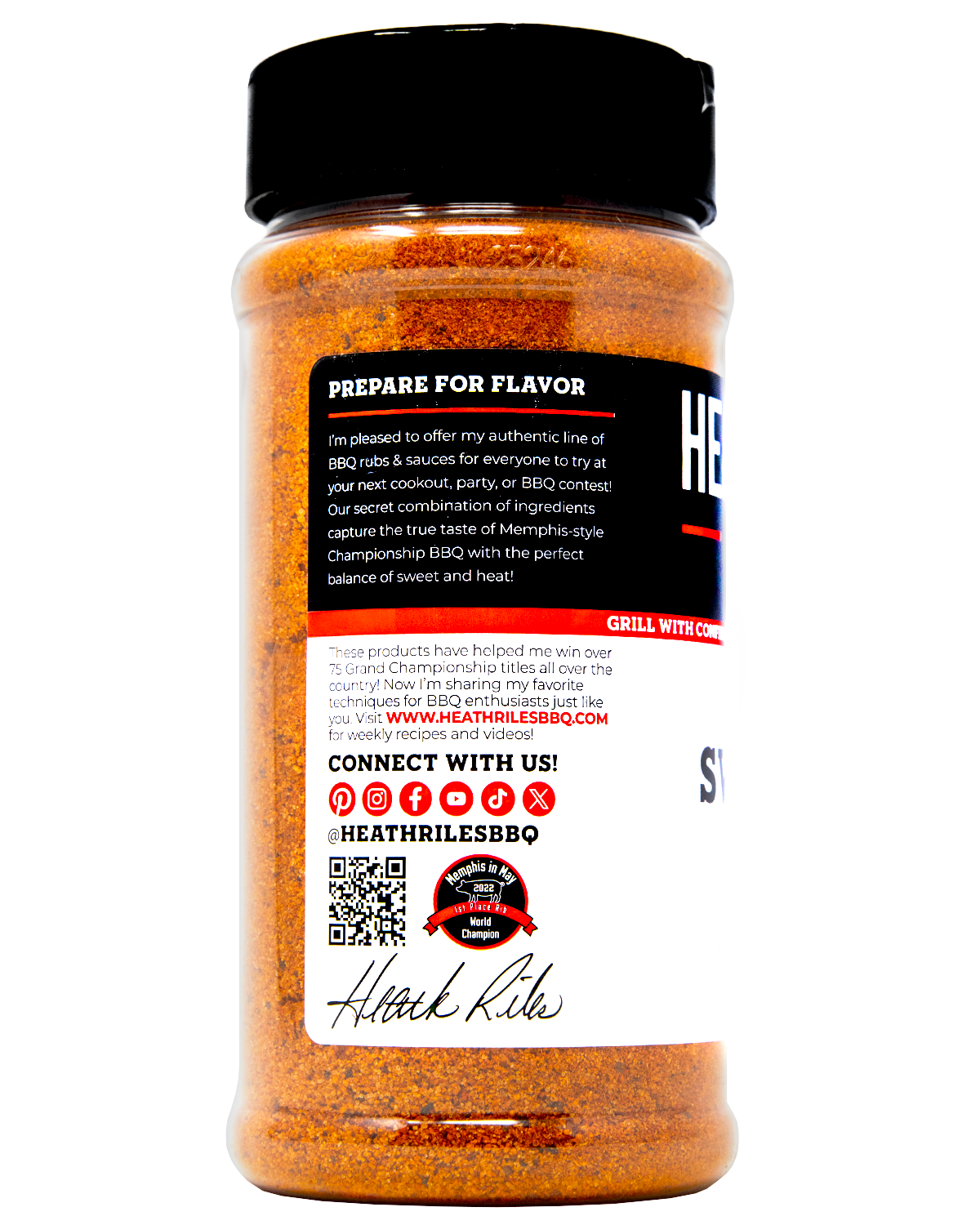 Heath Riles BBQ Sweet Rub