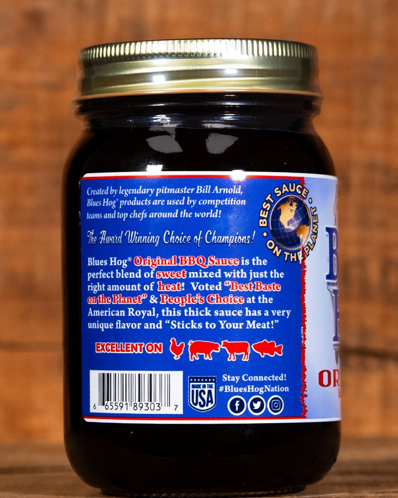 Blues Hog Original - Pint Jar - HowToBBQRight