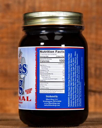 Blues Hog Original - Pint Jar - HowToBBQRight