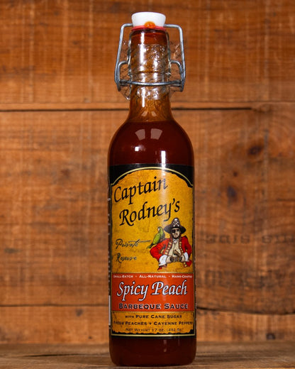 Captain Rodney's Spicy Peach Barbecue Glaze - HowToBBQRight
