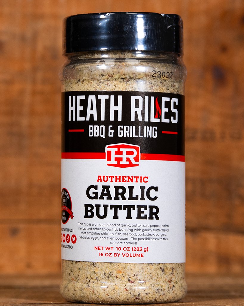 
                  
                    Heath Riles BBQ Garlic Butter - HowToBBQRight
                  
                