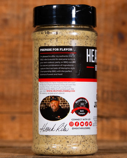 Heath Riles BBQ Garlic Jalapeño Rub - HowToBBQRight