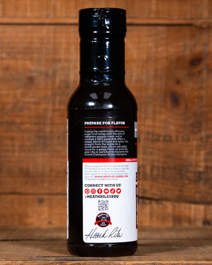 Heath Riles Brown Sugar Honey Habanero Glaze - HowToBBQRight
