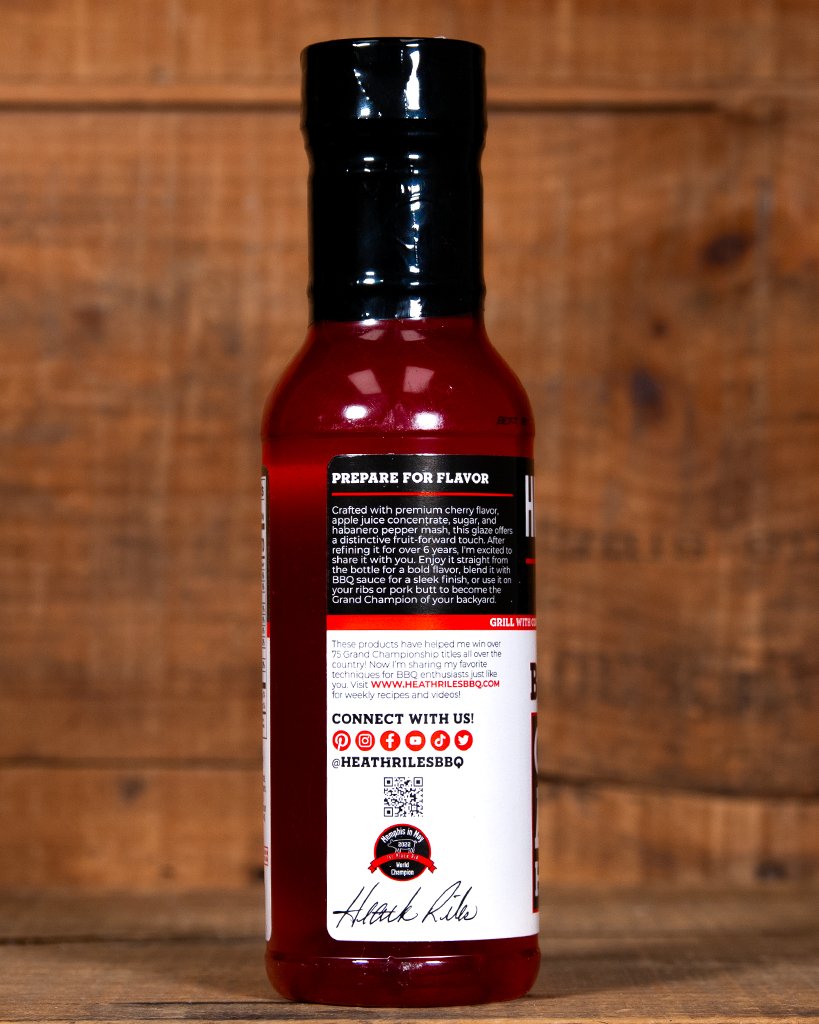 Heath Riles Cherry Apple Habanero Glaze - HowToBBQRight