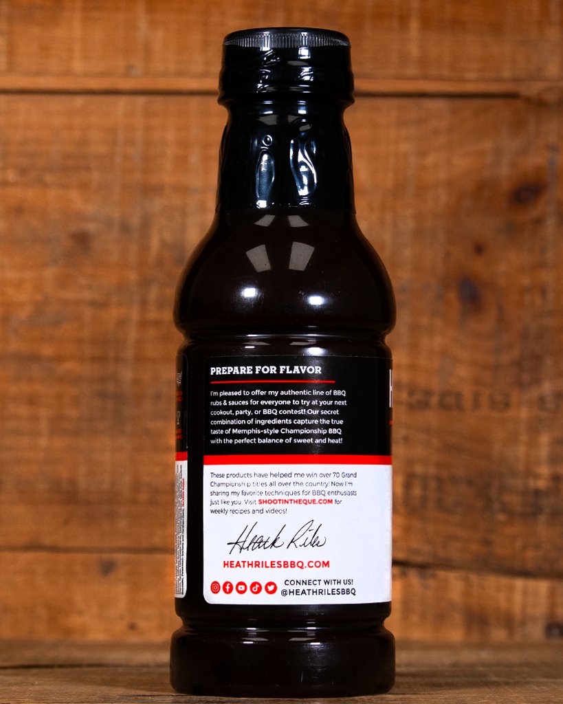 Heath Riles Sweet BBQ Sauce - HowToBBQRight
