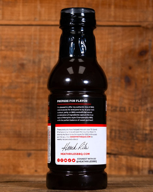 Heath Riles Sweet BBQ Sauce - HowToBBQRight