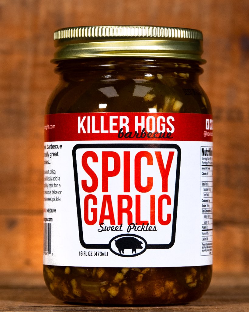Killer Hogs Spicy Garlic Pickles *SPICY* - HowToBBQRight