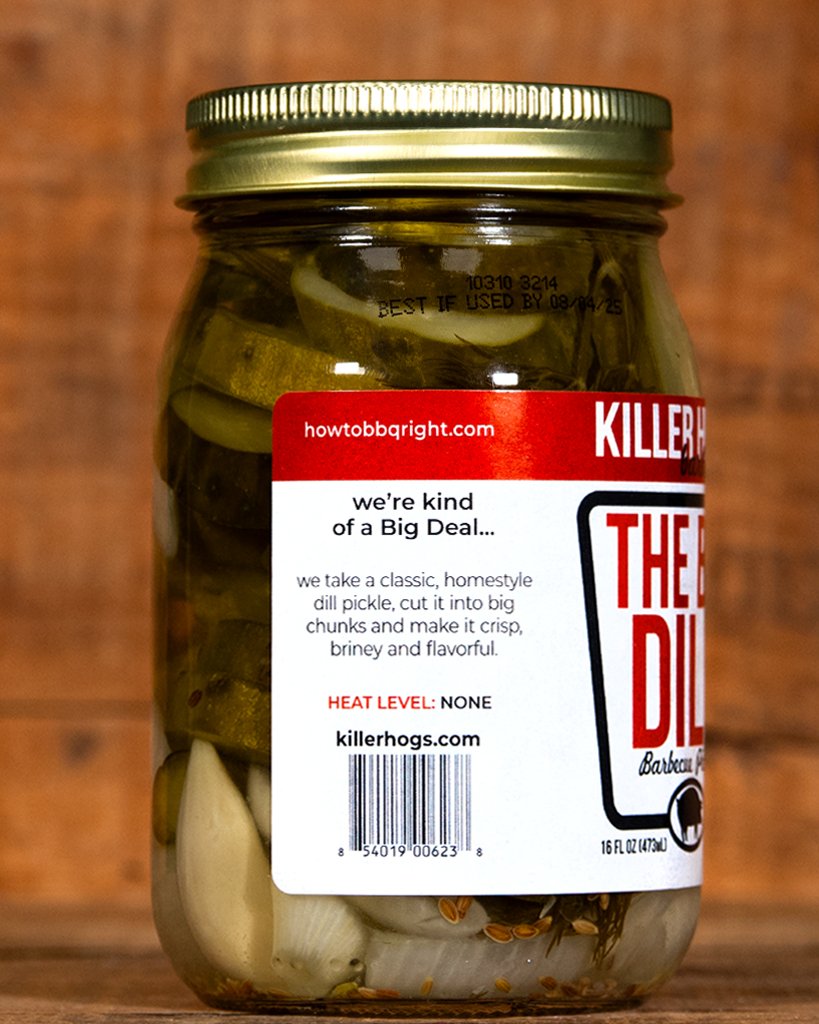 Killer Hogs The Big Dill Pickles - HowToBBQRight