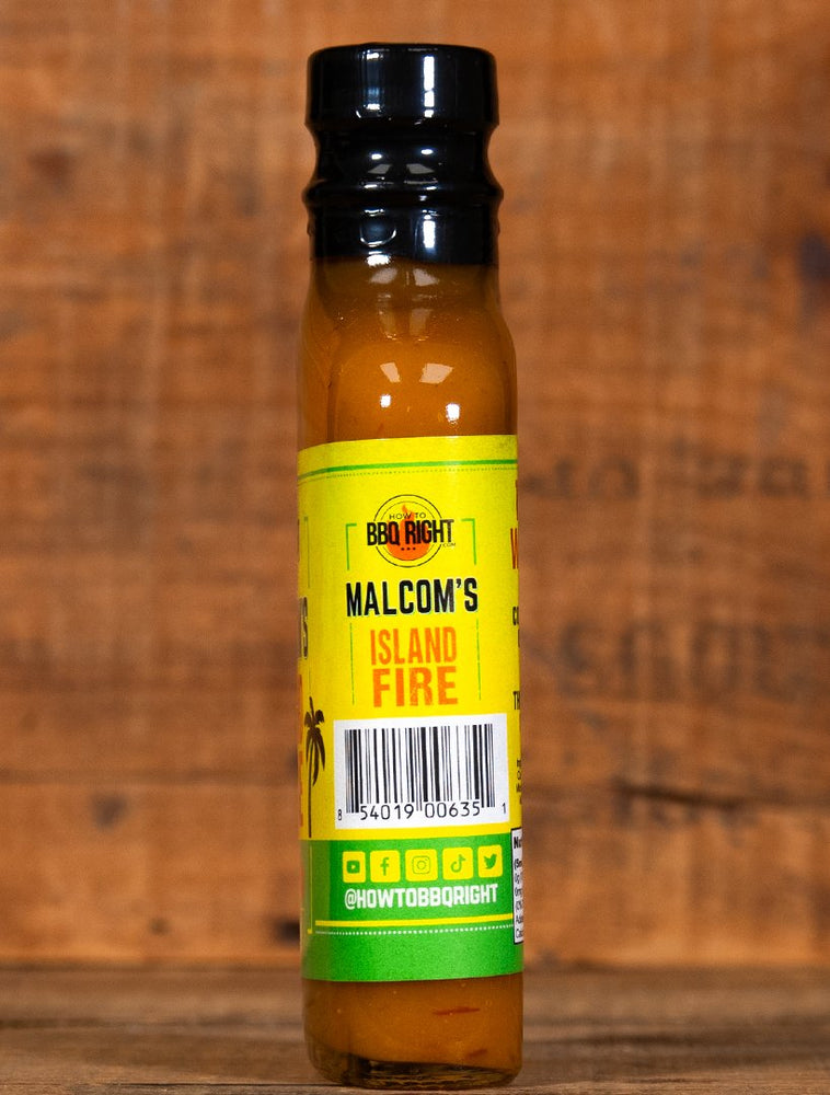 
                  
                    Malcom's Island Fire Hot Sauce - HowToBBQRight
                  
                