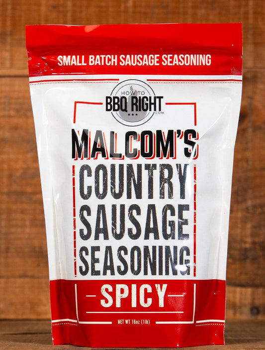 Malcom's SPICY Country Sausage Seasoning - HowToBBQRight