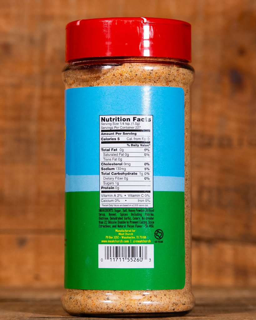 Meat Church Deez Nuts Honey Pecan BBQ Rub - HowToBBQRight