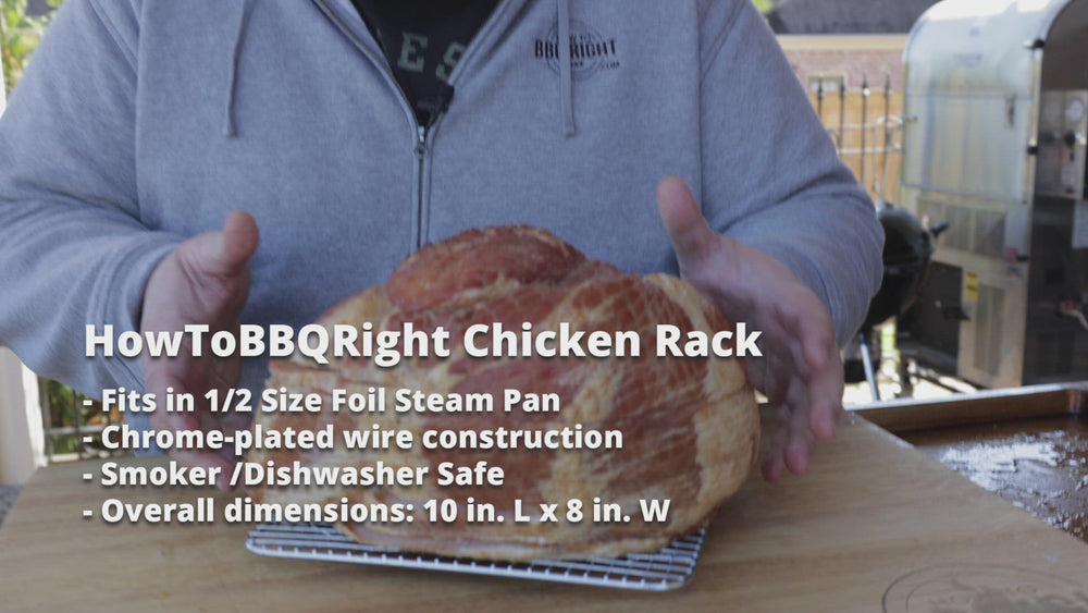 HowToBBQRight Chicken Rack