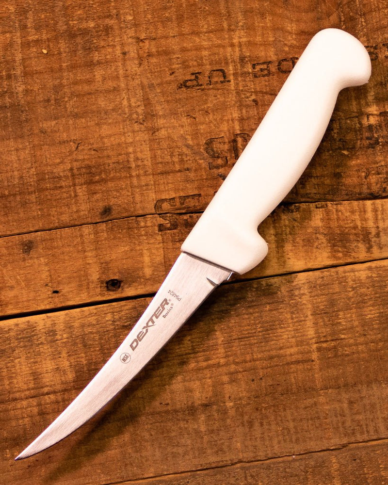5" Flexible Curved Boning Knife - Dexter Russell Basics - HowToBBQRight