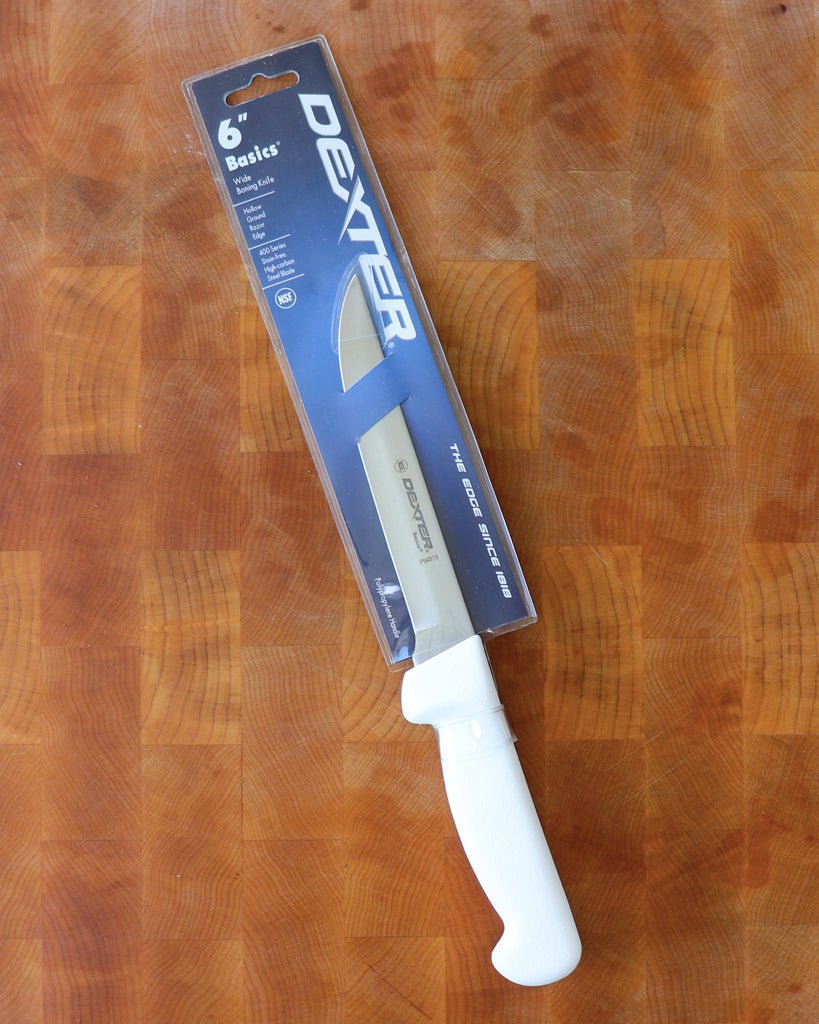 6" Wide Boning Knife - Dexter Russell Basics - HowToBBQRight