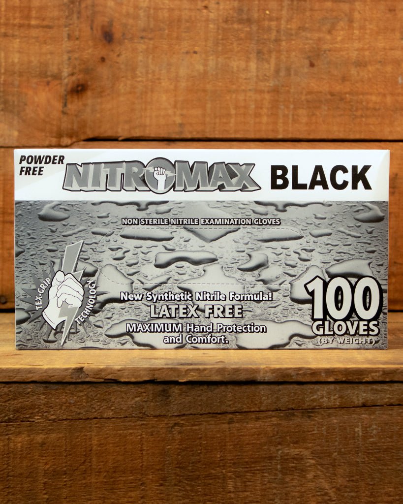 Black NitroMax Gloves - HowToBBQRight