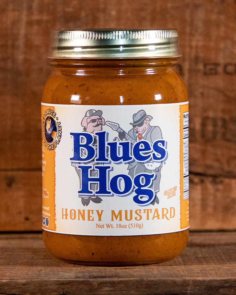 Blues Hog Honey Mustard - Pint Jar - HowToBBQRight