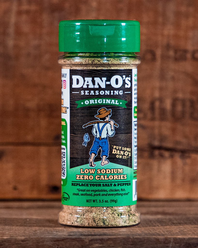Spicy Dan-O's Original Seasoning - All Natural, Low Sodium, No MSG