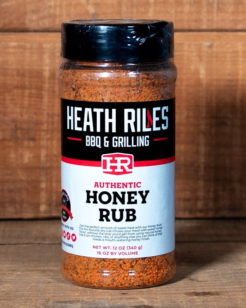 Heath Riles BBQ Honey Rub, 16oz – The Burn Shop