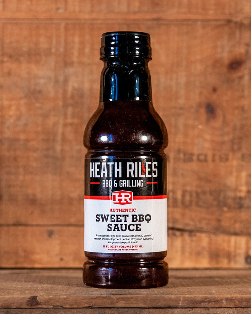 Heath Riles BBQ Sweet Barbecue Sauce, Champion Pitmaster Recipe, Bottle 18  oz. 