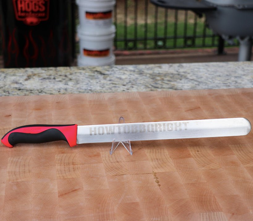 Bright Hobby SliceX Classic Brisket Slicing Knife - Razor Sharp 12 Carving Knife for Meat - Premium German Steel Meat Carving Knife Full Tang 