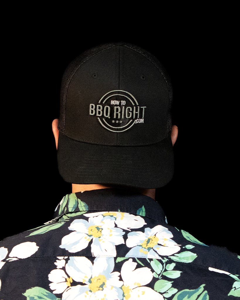 HowToBBQRight Black Hat - Flex Fit - HowToBBQRight