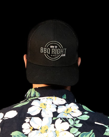 HowToBBQRight Black Hat - Flex Fit - HowToBBQRight