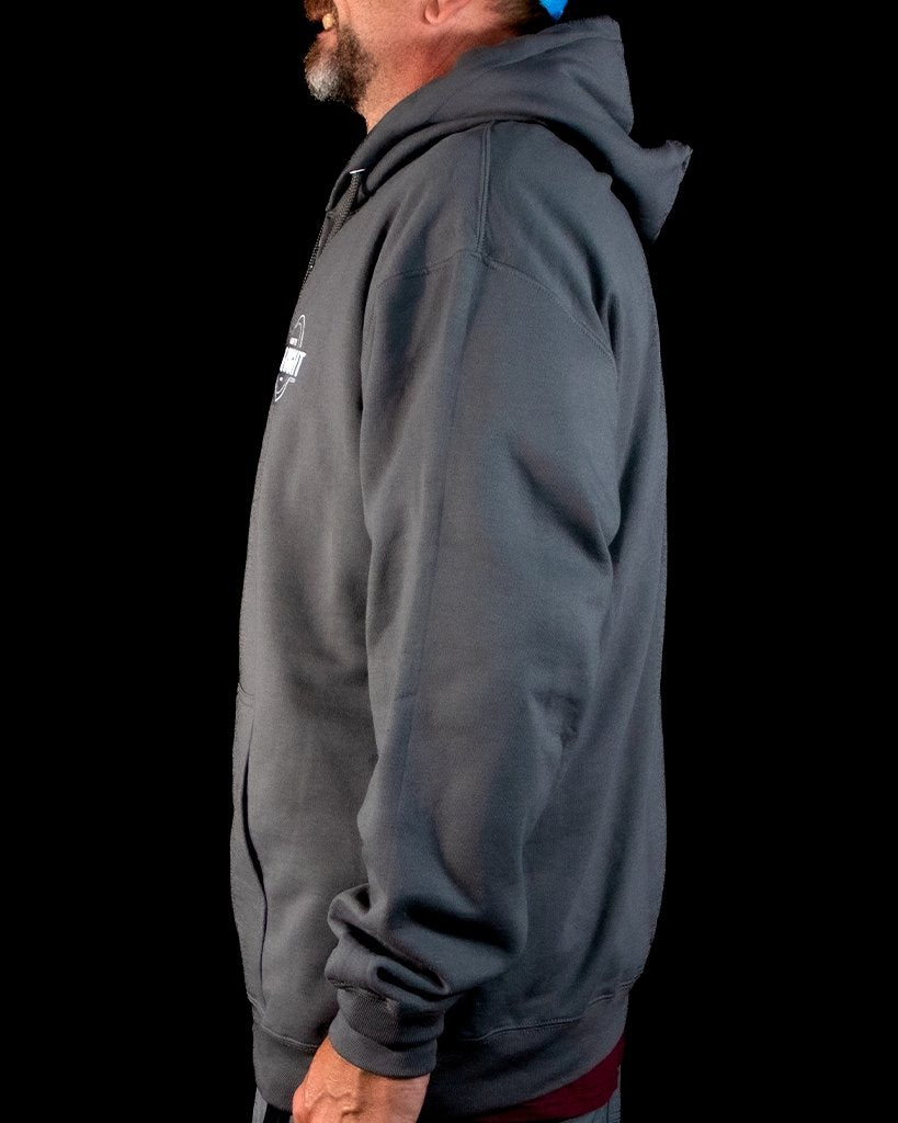HowToBBQRight Charcoal Full Zip Jacket - HowToBBQRight
