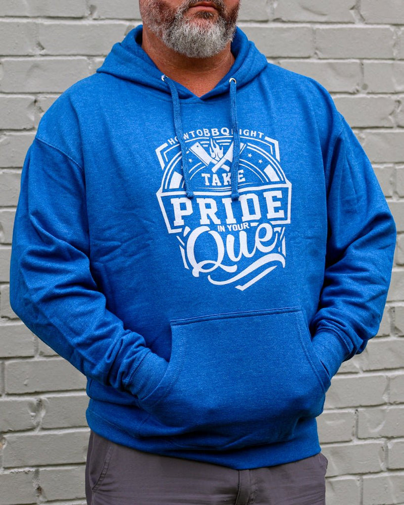 HowToBBQRight Take Pride Hoodie - Heather Royal - HowToBBQRight