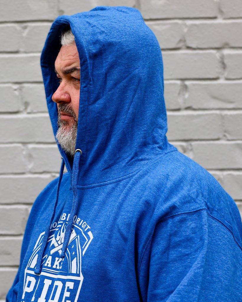 HowToBBQRight Take Pride Hoodie - Heather Royal - HowToBBQRight