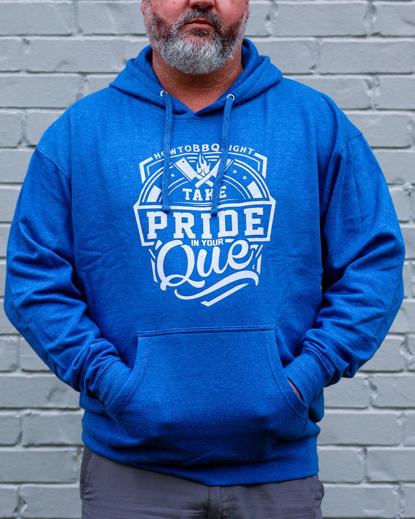 HowToBBQRight Take Pride Hoodie - Heather Royal - HowToBBQRight