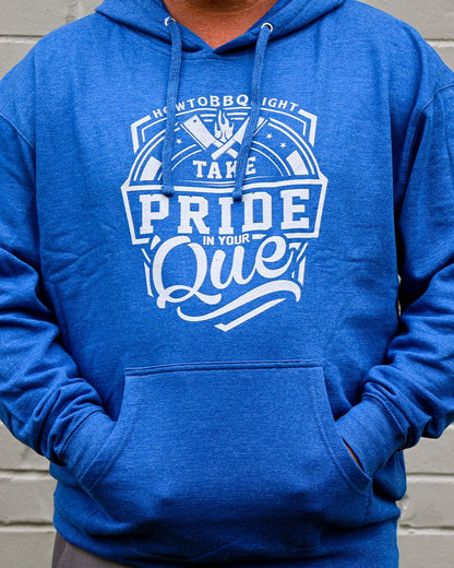 HowToBBQRight Take Pride Hoodie - Heather Royal - HowToBBQRight
