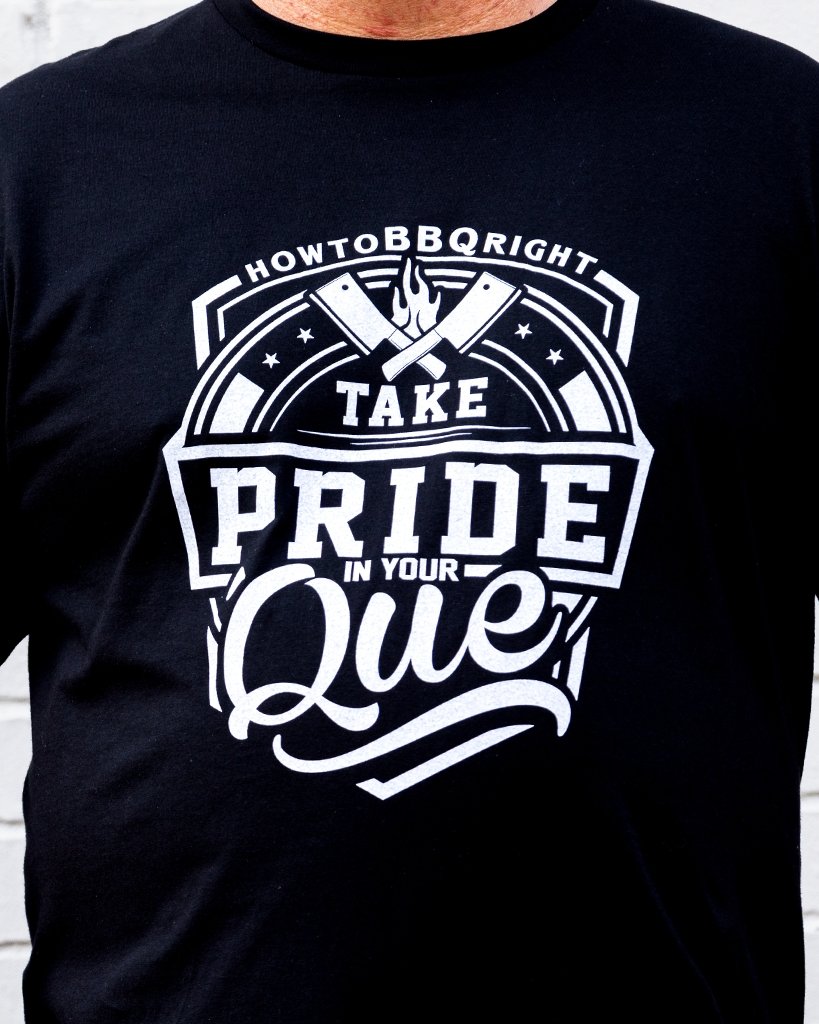 HowToBBQRight "Take Pride in Your 'Que" Comfort Colors T-Shirt - HowToBBQRight