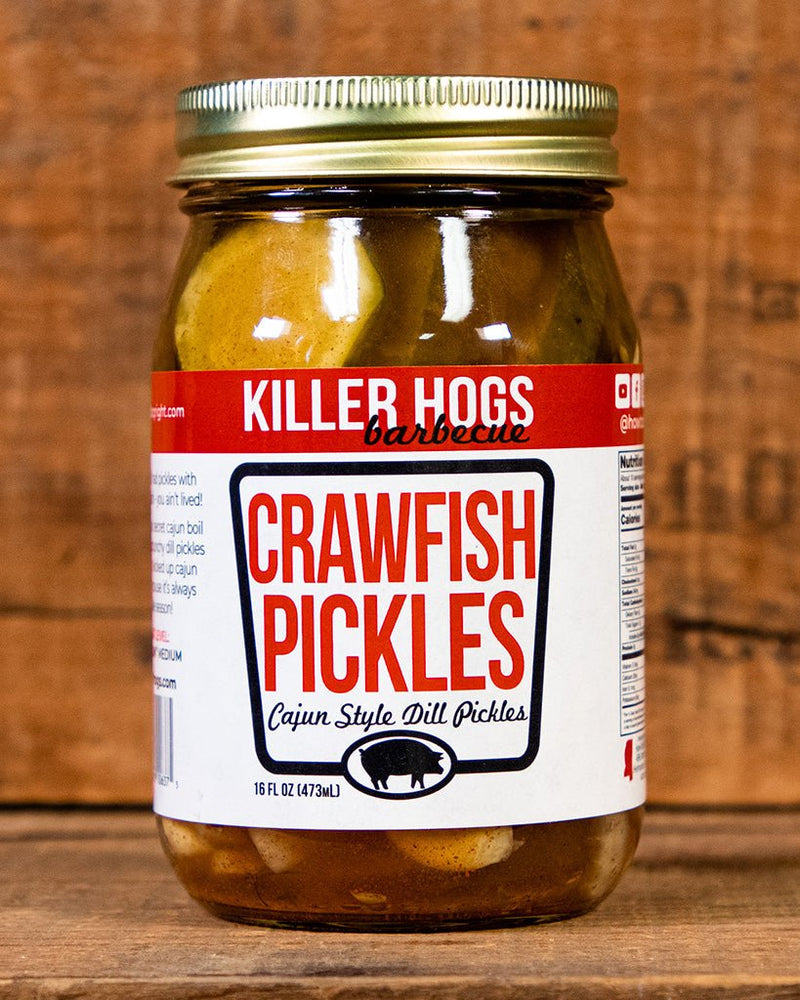 
                  
                    Killer Hogs Crawfish Pickles - HowToBBQRight
                  
                