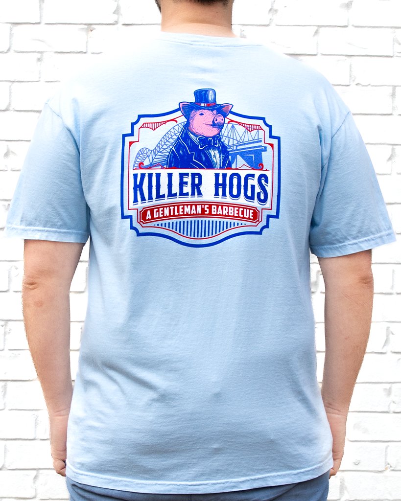 Killer Hogs Gentleman's BBQ T-Shirt - HowToBBQRight