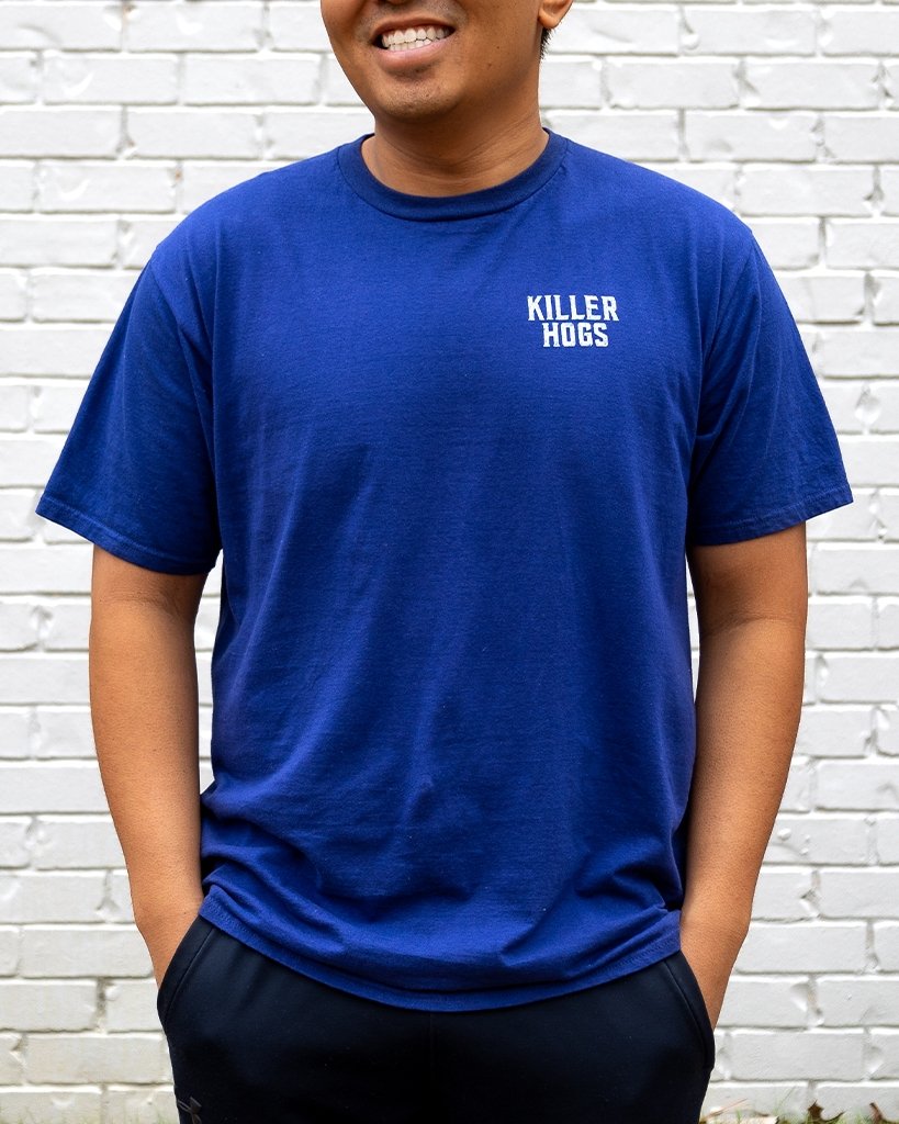 Killer Hogs Southern Style T-Shirt - Navy - HowToBBQRight