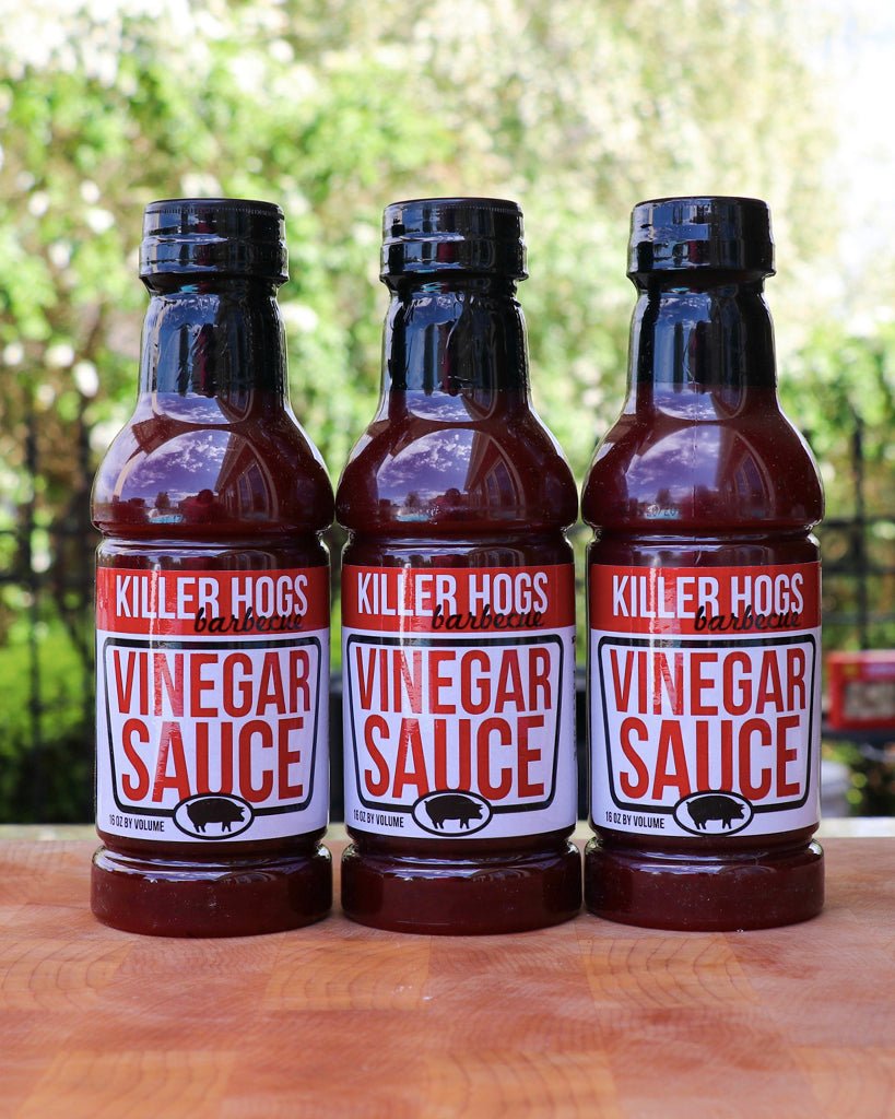 KILLER HOGS barbecue First Place Vinegar Sauce - Tangy BBQ Sauce by How To  BBQ Right, 2016 Memphis In May Champion